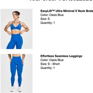 Oner Active Oasis Blue Tank Top + Leggings